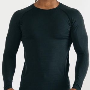 Alphalete Hero Seemless Long Sleeve - Black